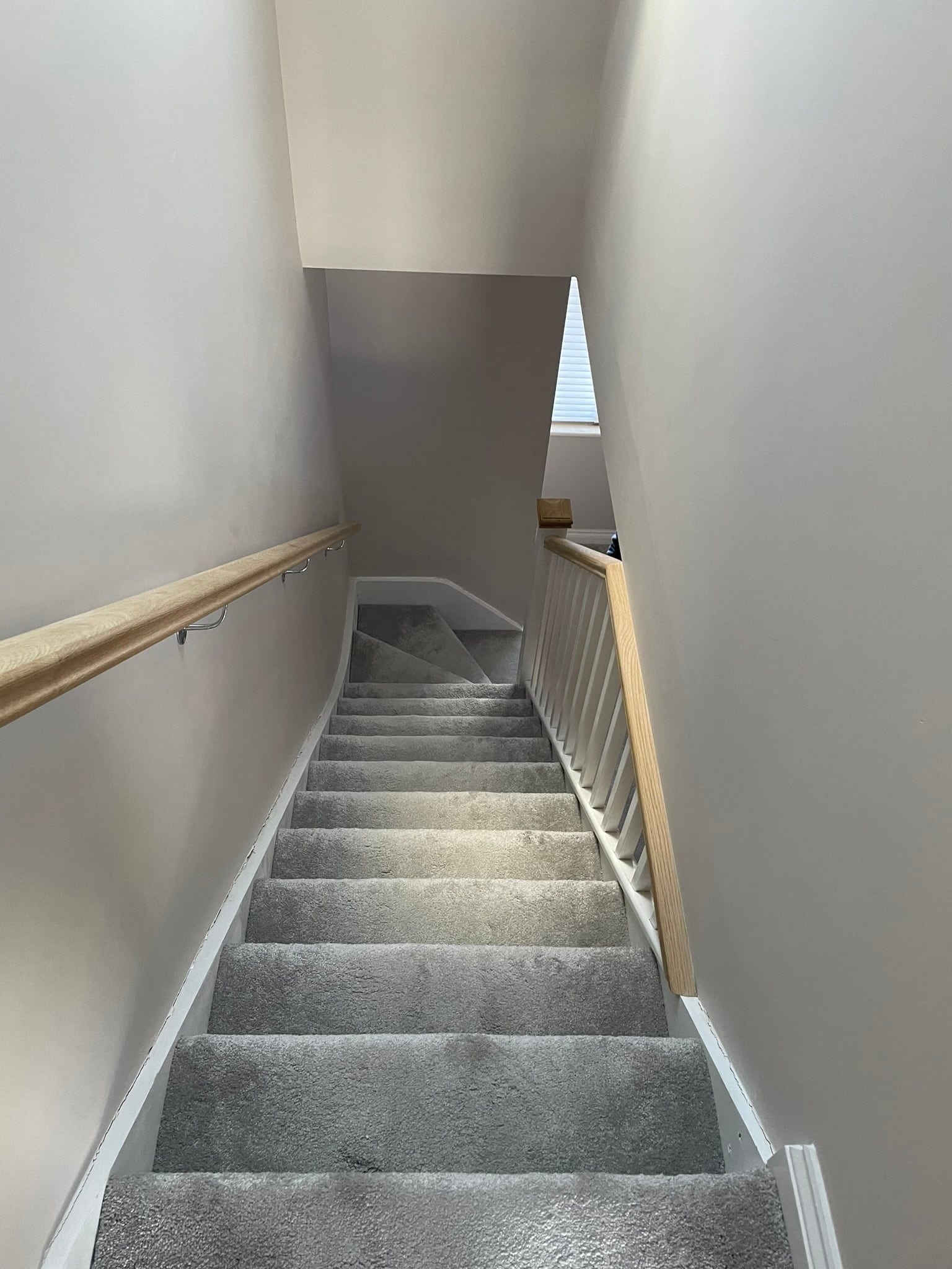 New staircase rising to the loft conversion