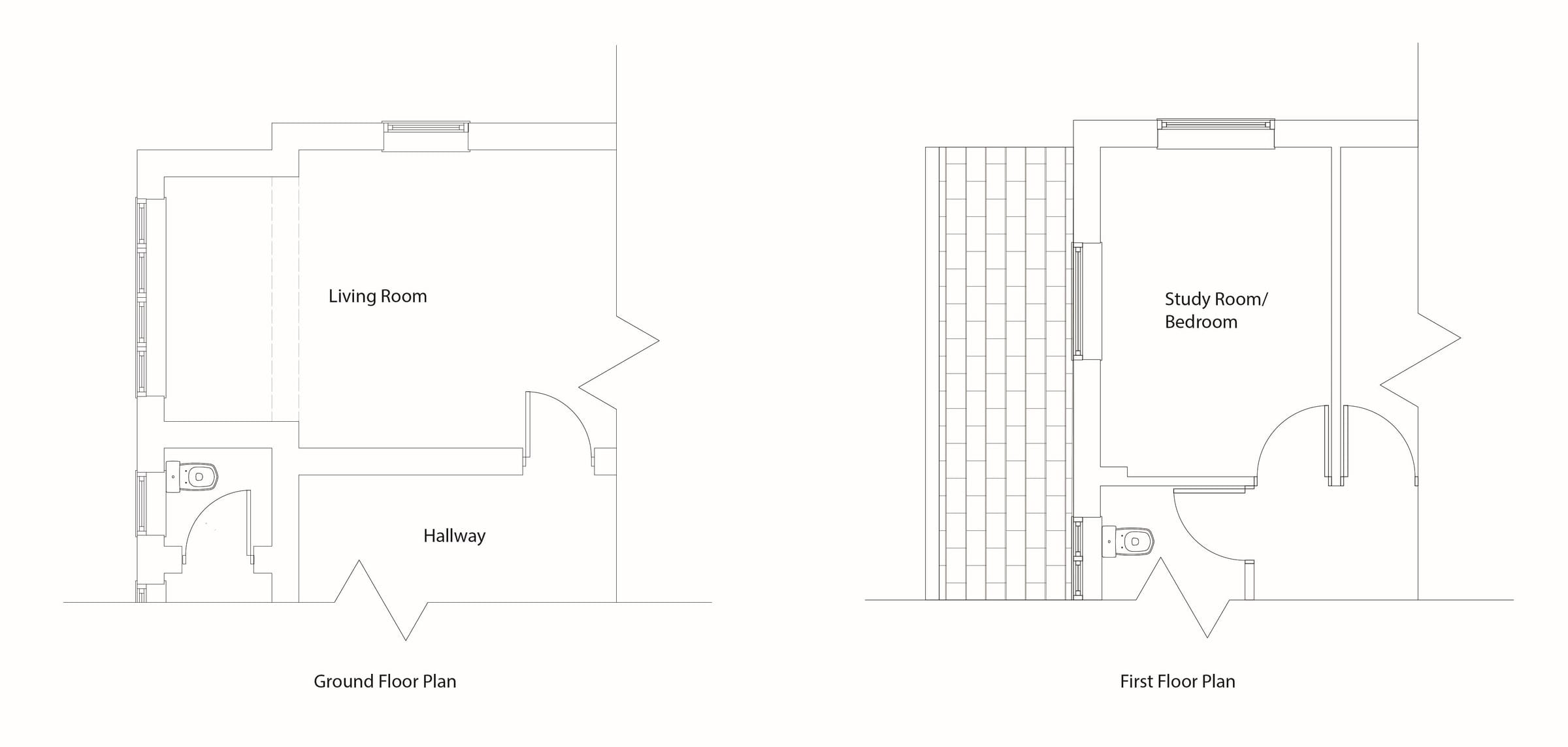 Existing floor plans