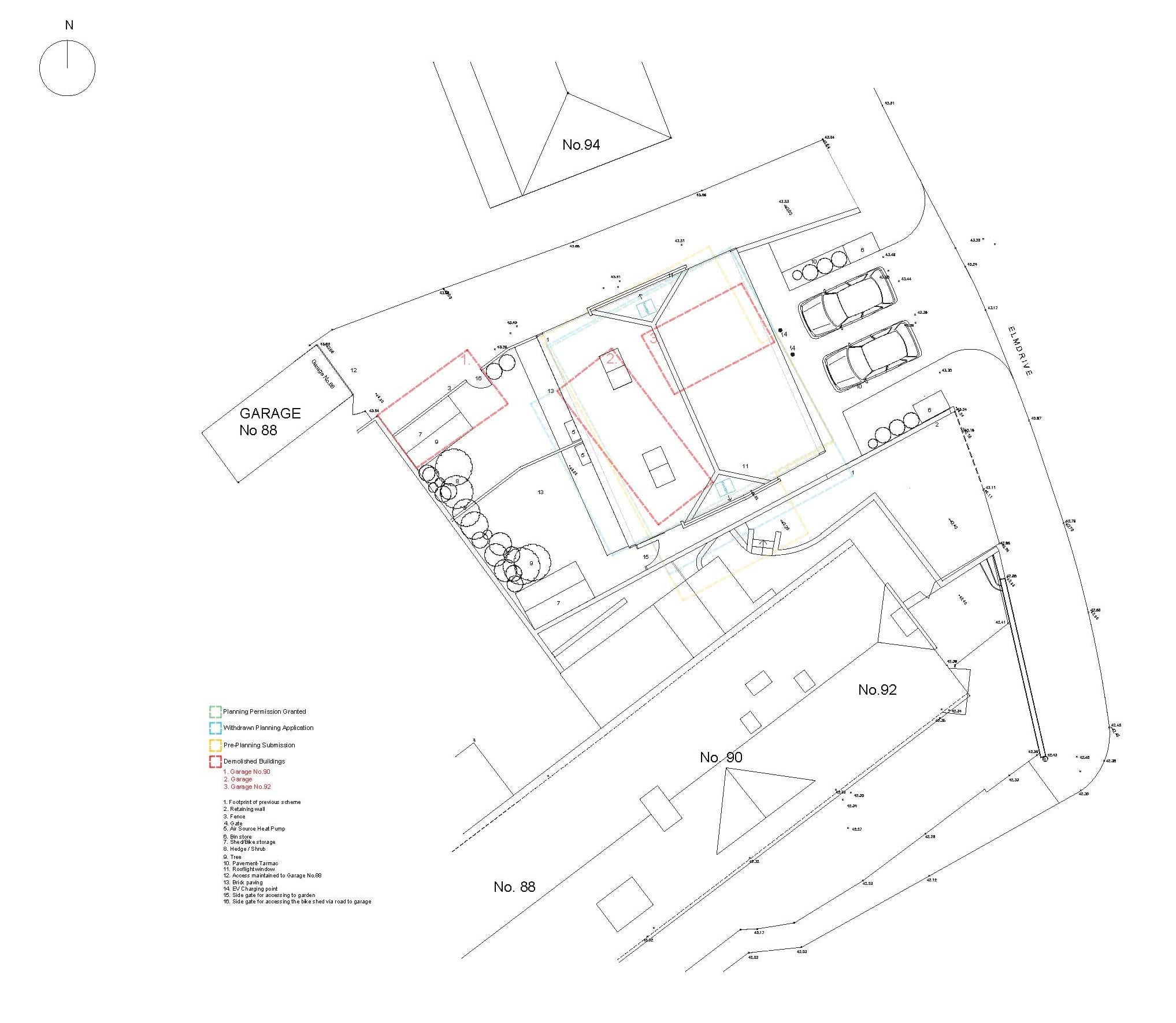 Proposed detailed site plan