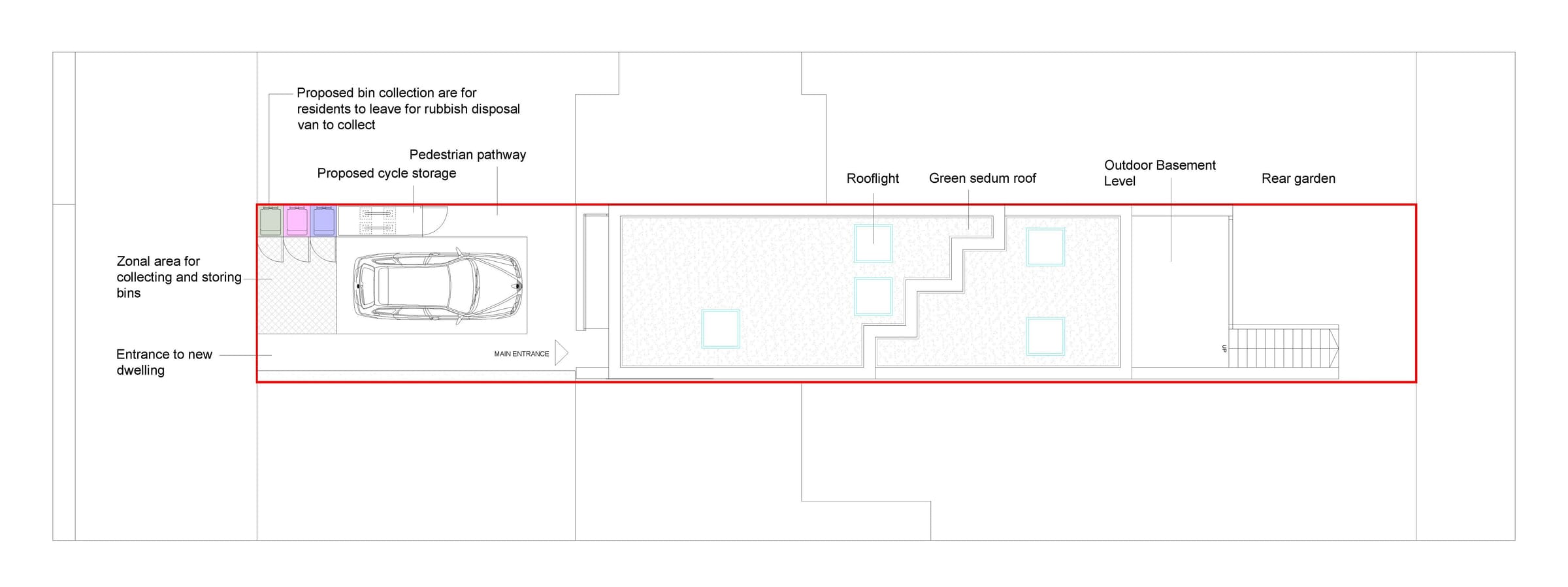 Proposed detailed site plan
