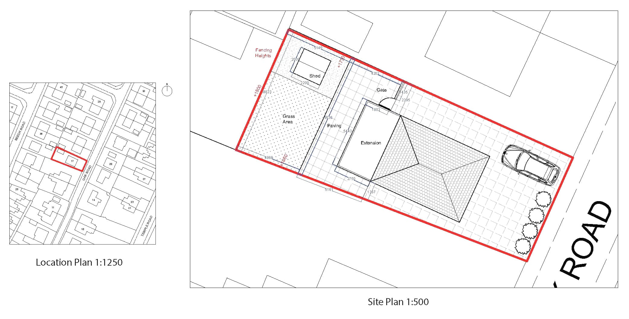 Site and location plan