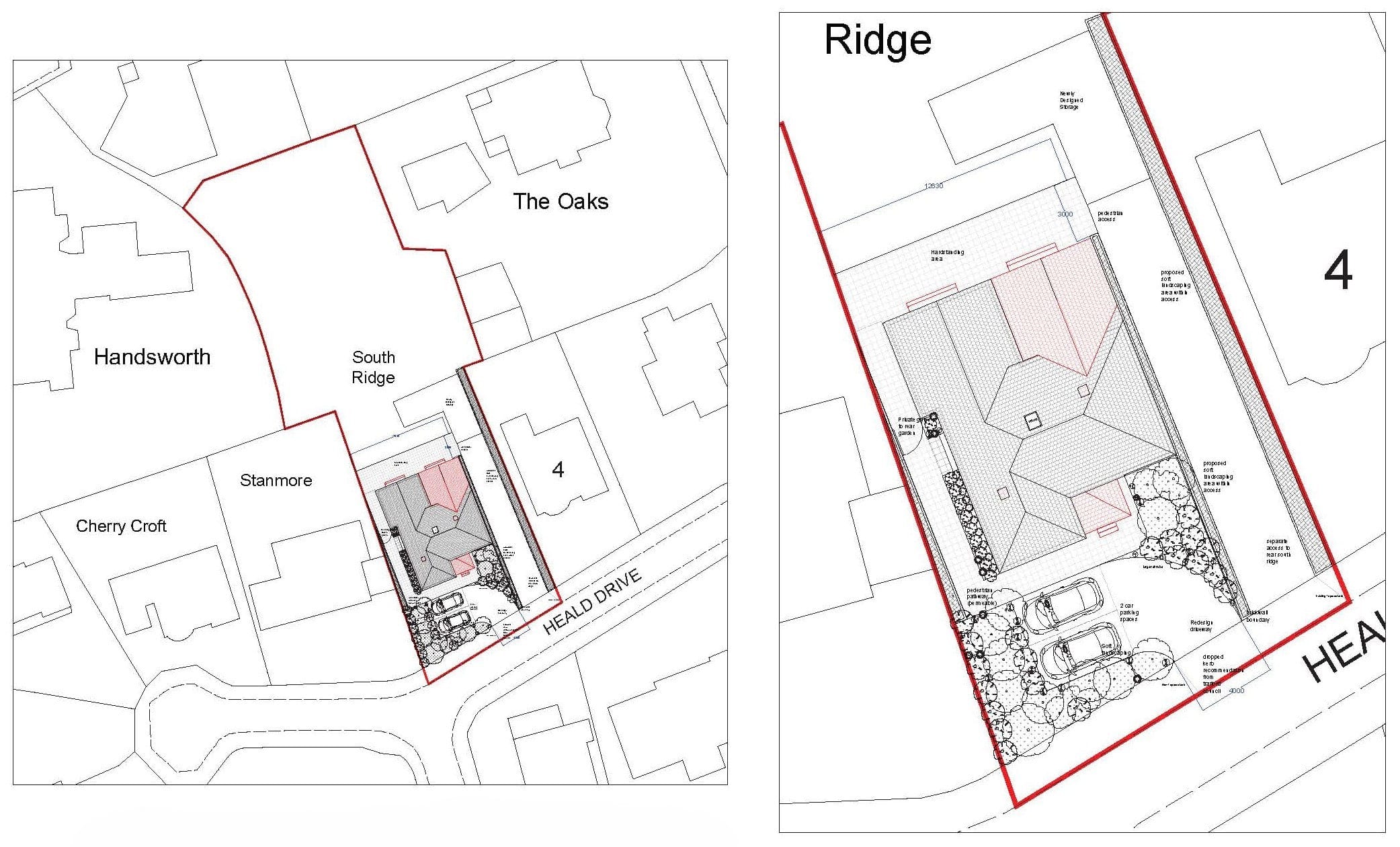 Proposed site plan